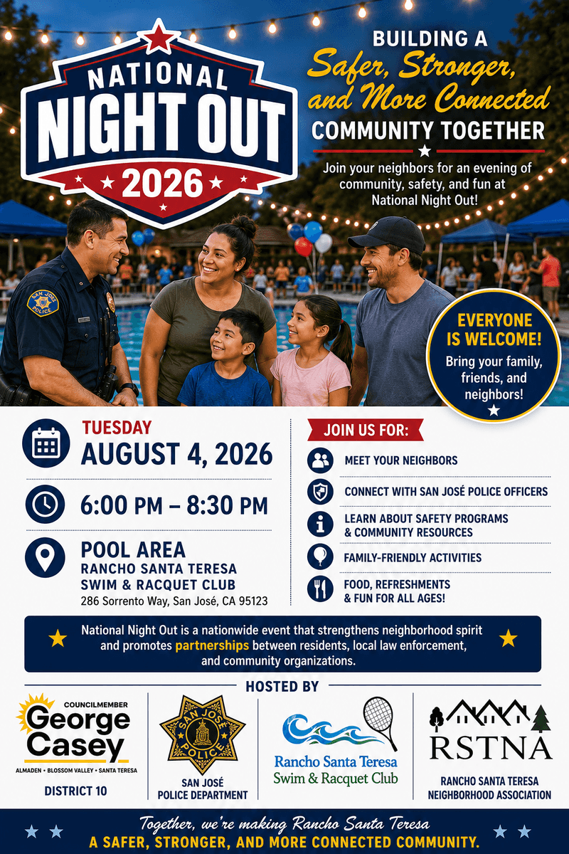 RSTNA National Night Out Flyer 2026